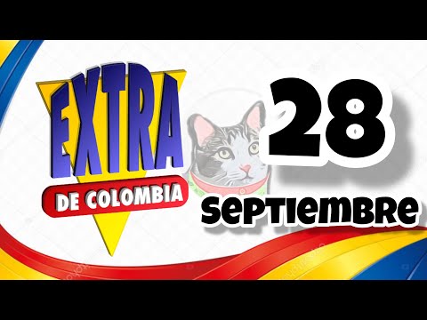 Resultado LOTERIA EXTRA DE COLOMBIA Sabado 28 de Septiembre de 2024