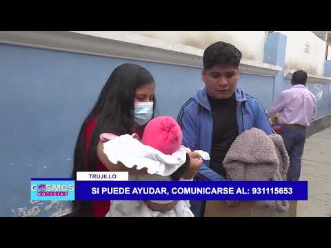 Trujillo: Piden urgente ayuda para bebé con malformación congénita.