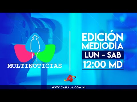 (EN VIVO) Noticias de Nicaragua - Multinoticias Mediodía, 16 de octubre de 2021