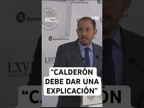 NO LO RESPALDÓ MARKO CORTÉS ? pide a FELIPE CALDERÓN explicar su relación con GENARO GARCÍA LUNA