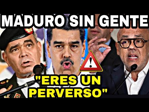 GUARDIAS CHAVISTAS ABANDONAN A NICOLAS MADURO POR NO ENTREGAR A PADRINO LOPEZ UN MONTO