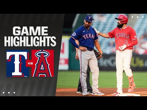 Rangers vs. Angels Game Highlights (7/9/24) | MLB Highlights