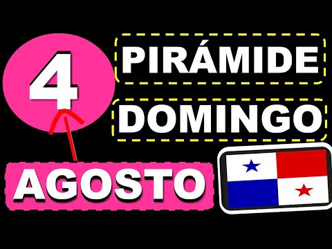 Pirámide de la Suerte Lotería de Panamá Para el Domingo 4 de Agosto 2024 Decenas de Suerte Para Hoy