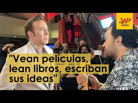 Los consejos de Nicolas Cage a jóvenes actores y actrices