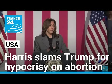 Harris slams Trump for hypocrisy on abortion as US starts voting • FRANCE 24 English