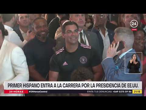 Primer hispano entra en la carrera por la presidencia de EE.UU.