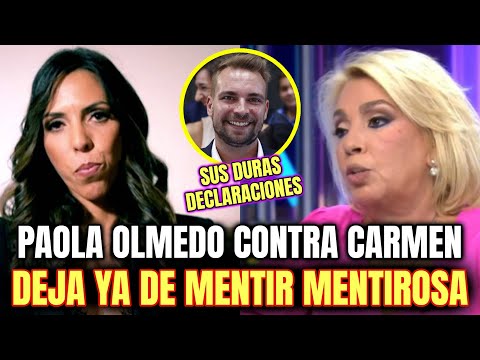 Paola Olmedo DESVELA el MOMENTO TENSO y RARO de su BODA con JOSÉ Mª ALMOGUERA todo lo VIGILABA