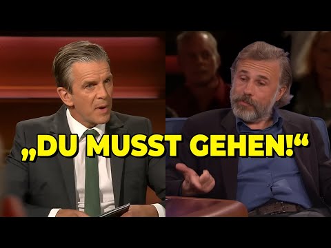 Christoph Waltz nach hitzigem Streit aus Markus Lanz Show geworfen