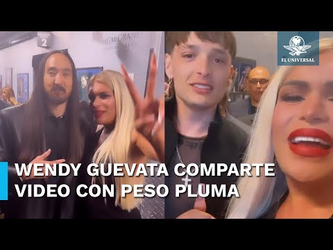 Wendy Guevara presume video junto a Peso Pluma