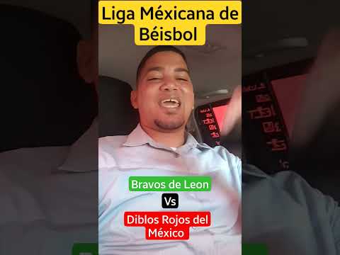 Bravos de León Contra los Diablos rojos del México en la Liga Mexicana de Béisbol