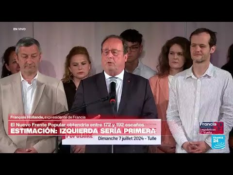 François Hollande: Todos los partidos de izquierda entendieron el sentido de esta segunda vuelta