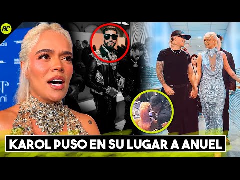 Anuel Aparece en los Billboard: Así fue Como Karol se Besó con Feid y Puso en su Lugar a Anuel aa.