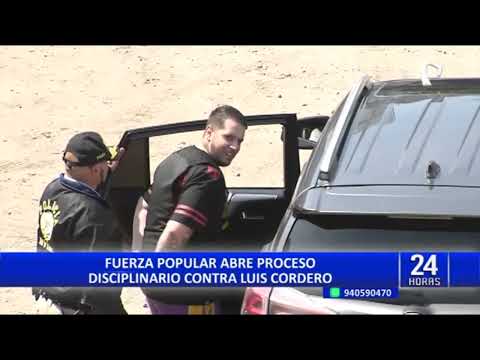 Fuerza Popular inicia proceso disciplinario a Luis Cordero por vínculos con “El Español”