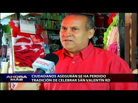 Ciudadanos aseguran se ha perdido tradición de celebrar San Valentín en RD