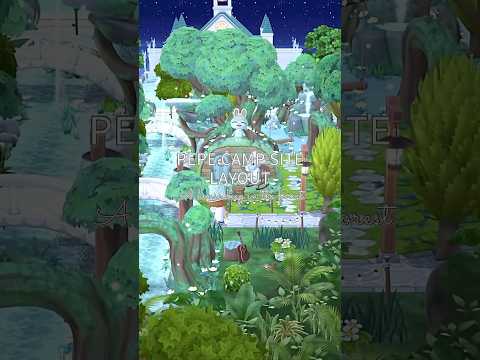 【ポケ森コンプリート】ルーシークッキーを使った"森の奥の一軒家"をキャンプ場レイアウト🌳🌿