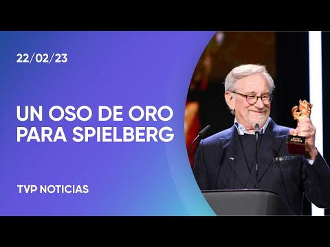 El Festival de Berlin homenajeó a Steven Spielberg