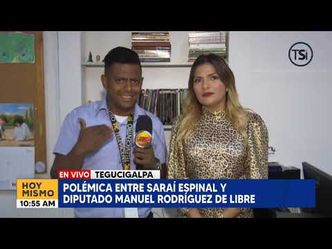 Periodista Saraí Espinal denuncia insultos de parte de diputado de Libre