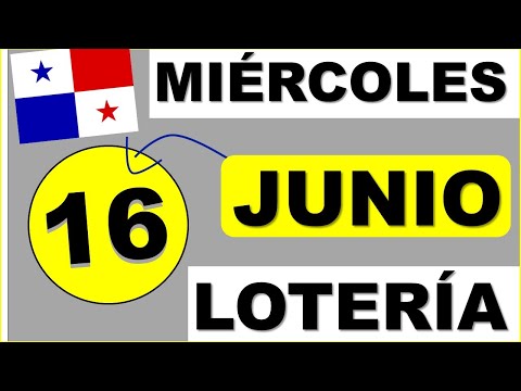 Resultados Sorteo Loteria Miercoles 16 de Junio 2021 Loteria Nacional de Panama Miercolito Que Jugo