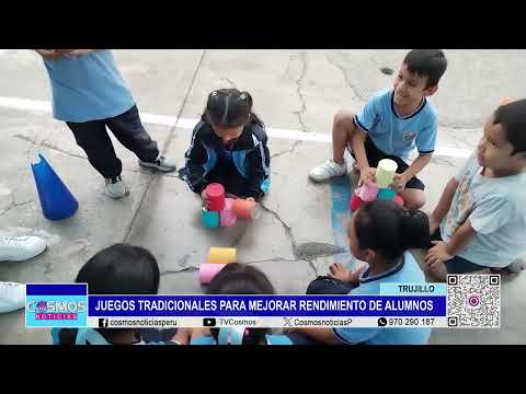 Trujillo: juegos tradicionales para mejorar rendimiento de alumnos
