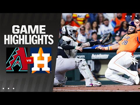 D-backs vs. Astros Game Highlights (9/6/24) | MLB Highlights