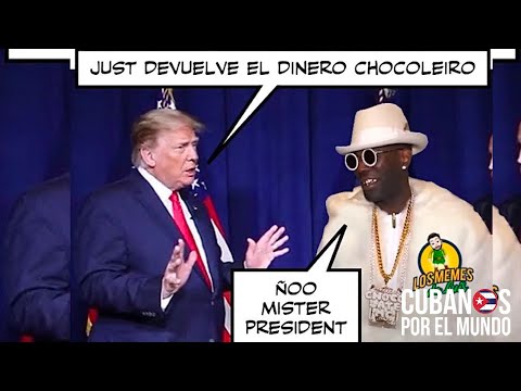 Otaola le envía mensaje a Chocolate con una foto de Trump: Deja la guapería y devuelve el dinero
