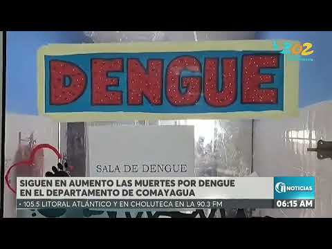 Aumento DE MUERTES por DEGUE en Comayagua