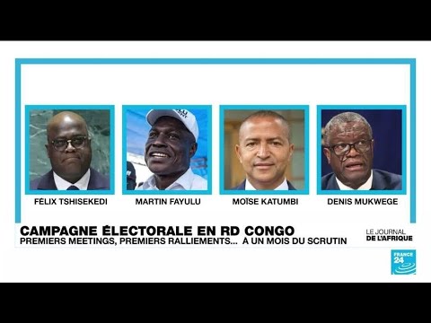 Premiers meetings, premiers ralliements... La campagne électorale en RD Congo est bien lancée.