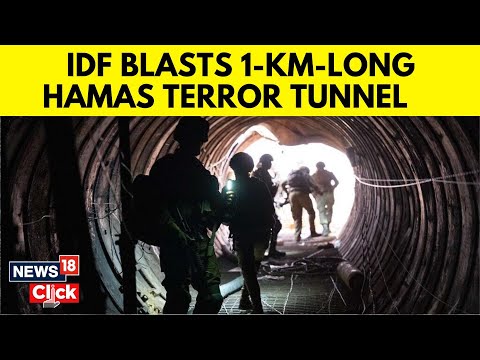 Israel Vs Hamas Today | Israeli Forces Discover Another Hamas Tunnel Hidden Deep Within Gaza | N18G