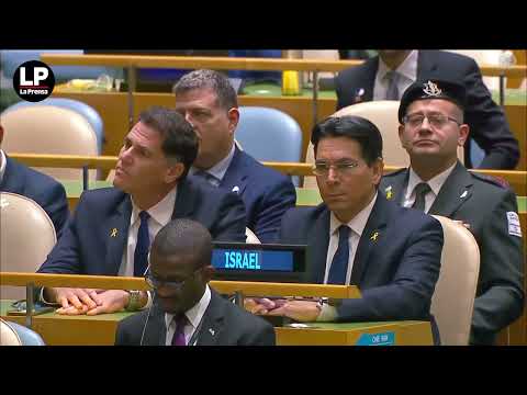 Discurso del primer ministro de Israel en la ONU