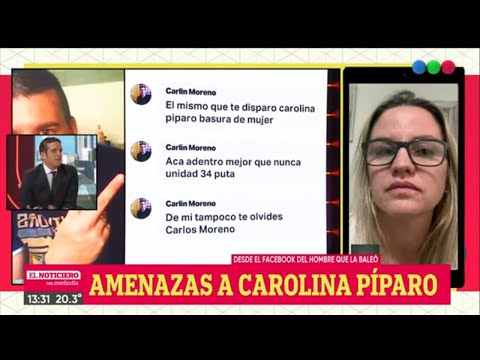 Carolina Píparo DENUNCIÓ AMENAZAS del ASESINO de su hijo DESDE la CÁRCEL - El Noti de la Gente