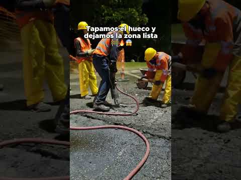 Recibimos un reporte ciudadano e intervinimos inmediatamente.  ¡Estamos recuperando la malla vial!