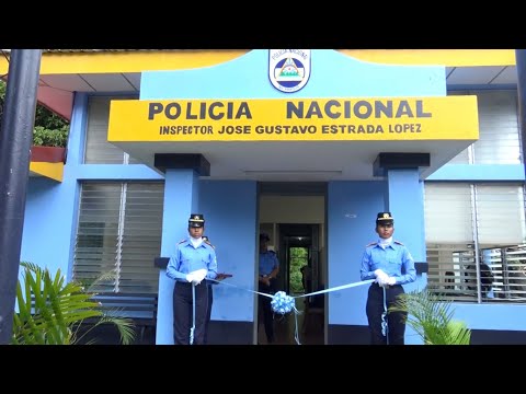 Autoridades inauguran unidad policial en el municipio de El Realejo
