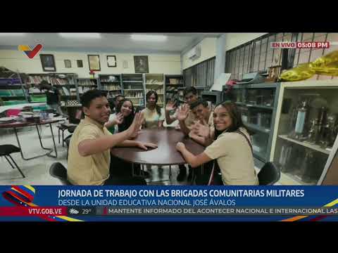 Maduro visita liceo José Ávalos e inspecciona trabajo de las Bricomiles, 13 septiembre 2024