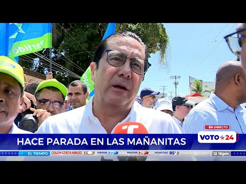 Martín Torrijos inicia sus recorridos de campaña en Panamá Este