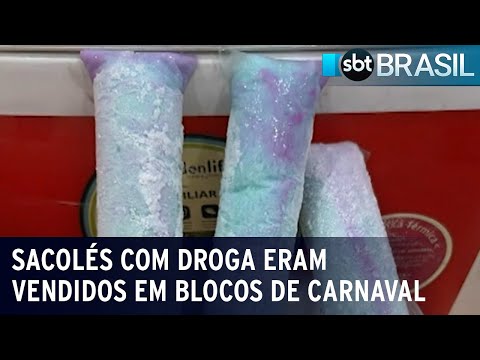 RJ: Polícia identifica casal suspeito de vender sacolés com droga sintética | SBT Brasil (09/02/24)
