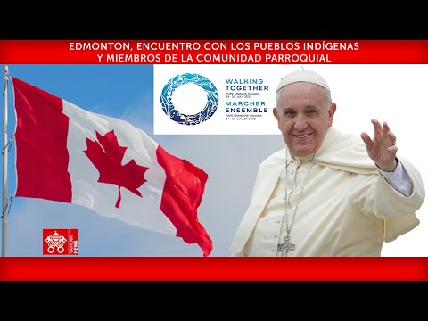 Encuentro con los pueblos indígenas y miembros de la comunidad parroquial 26 de julio Papa Francisco