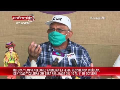 Feria nacional en saludo a la resistencia indígena – Nicaragua