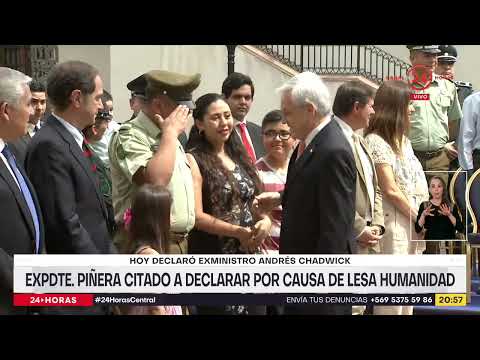 Expdte. Piñera citado a declarar por causa de lesa humanidad