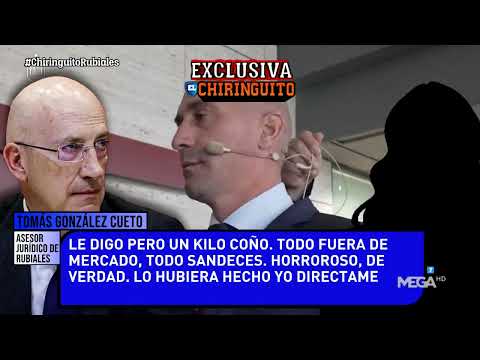 EXCLUSIVA EL CHIRINGUITO : Las CONVERSACIONES de TOMÁS GONZÁLEZ CUETO, reflejadas en el sumario