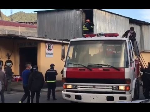 Dos incendios se registraron en Totonicapán
