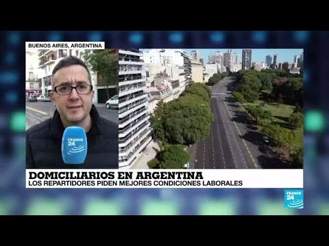 La vuelta al mundo de France 24: domiciliarios en Latinoamérica piden mejores condiciones laborales