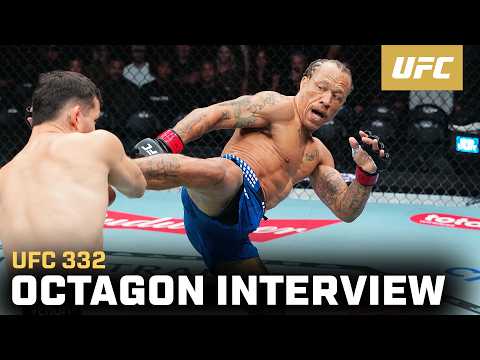 마커스 맥기 옥타곤 인터뷰 | UFC 332