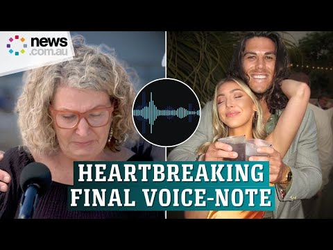 Australian surfer's heartbreaking final message