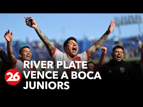 River Plate venció a Boca Juniors y cortó una mala racha de cinco años sin triunfos en La Bombonera