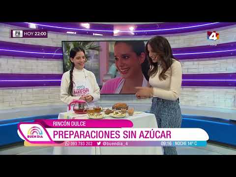Buen Día - Rincón Dulce: Sofía Elvira, ganadora del delantal de Bake Off