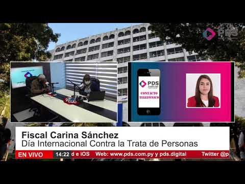Entrevista- Fiscal Carina Sánchez- Día Mundial Contra la Trata de Personas