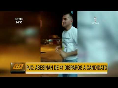 Asesinan de 41 disparos a candidato en PJC