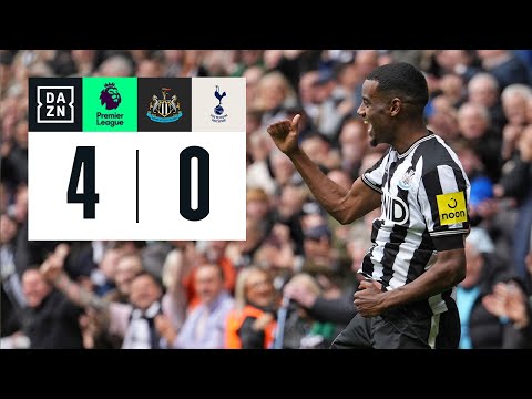 Newcastle vs Tottenham (4-0) Resumen y goles | Highlights Premier League
