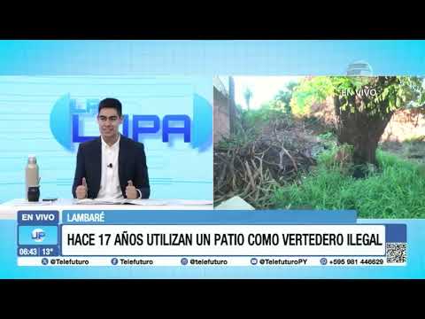 Hace 17 años utilizan un patio como vertedero ilegal