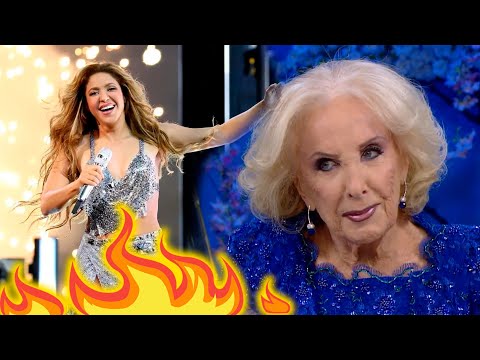 Pésimo cantó Mirtha Legrand sin piedad sobre la presentación de Shakira en Copa América